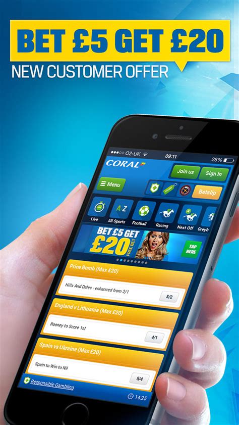 coral betting app android